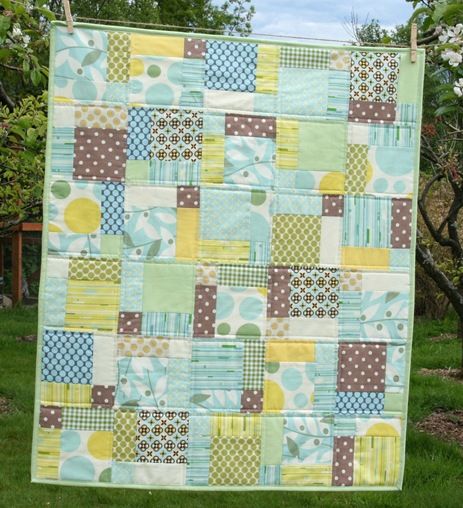 nine patch baby quilt pattern